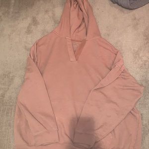 Super comfy light pink aerie sweatshirt pullover!